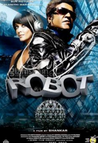 Robot (2010) HEVC 200MB BRRip Hindi