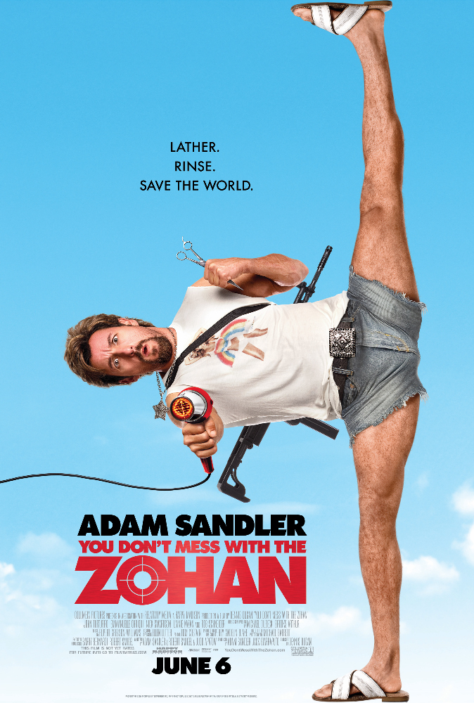 You Don't Mess with the Zohan (2008) Hindi 1080p